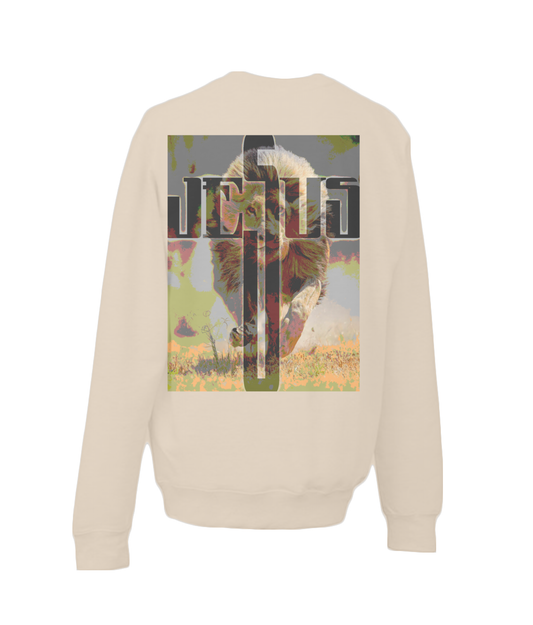 'Lion and Cross' Unisex Sweatshirt